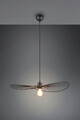 Lustra Chapeau, RL, 60x150 cm, 40W, 1x E27, metal, negru mat