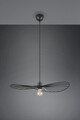 Lustra Chapeau, RL, 60x150 cm, 40W, 1x E27, metal, negru mat