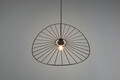 Lustra Chapeau, RL, 60x150 cm, 40W, 1x E27, metal, negru mat