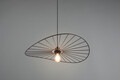 Lustra Chapeau, RL, 60x150 cm, 40W, 1x E27, metal, negru mat