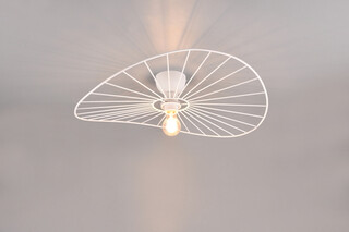 60x15.4 cm, Alb mat, Plafoniera