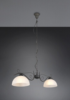 82x25x150 cm, Negru;Alb, Lustra