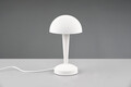Lampa de masa Canaria, RL, 15x26.5 cm, 40W, 1x E14, metal, alb mat