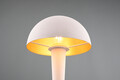 Lampa de masa Canaria, RL, 15x26.5 cm, 40W, 1x E14, metal, alb mat
