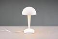 Lampa de masa Canaria, RL, 15x26.5 cm, 40W, 1x E14, metal, alb mat