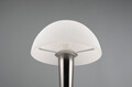 Lampa de masa Canaria, RL, 15x26.5 cm, 40W, 1x E14, metal, argintiu/alb
