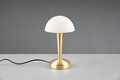 Lampa de masa Canaria, RL, 15x26.5 cm, 40W, 1x E14, metal, bronz mat/alb