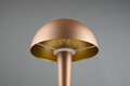Lampa de masa Canaria, RL, 15x26.5 cm, 40W, 1x E14, metal, aramiu