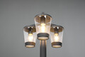 Lampadar de exterior Cavado, TRIO, 44.6x220 cm, 40W, 3x E27, aluminiu, antracit