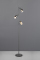 Lampadar Cadiz, RL, 23x154 cm, 10W, 3x E14, metal, negru mat