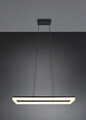 Lustra Camino, RL, 70x20x150 cm, 27W, 1x SMD LED, plastic, negru mat