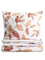 Lenjerie de pat dubla Leafy, Homla, 3 piese, 160x200 cm, microfibra, multicolor