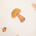 Lenjerie de pat King Size, Shroom, Homla, 3 piese, 200x220 cm, microfibra, ecru