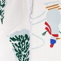 Lenjerie de pat dubla Skiers, Homla, 3 piese, 160x200 cm, microfibra din poliester, multicolor