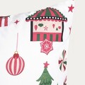 Lenjerie de pat King Size, Cindy, Homla, 3 piese, 200x220 cm, microfibra din poliester, multicolor