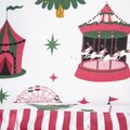 Lenjerie de pat pentru o persoana Cindy, Homla, 2 piese, 140x200 cm, microfibra din poliester, multicolor