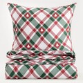 Lenjerie de pat King Size, Adyga, Homla, 3 piese, 200x220 cm, microfibra din poliester, multicolor