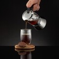 Cafetiera filtru Evie, Ambition, 240 ml, otel/sticla, argintiu/transparent