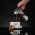 Cafetiera filtru Curly, Ambition, 240 ml, otel/sticla, argintiu/transparent