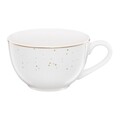 Set ceai / cafea 12 piese, Aurelia, Ambition, 220 ml, portelan, alb/auriu