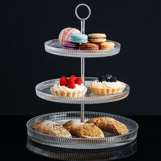 Argintiu;Transparent, Suport 19 cm/24 cm/ 29 cm