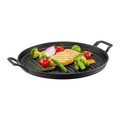 Tigaie grill Iron, Ambition, 30 cm, fonta, antracit