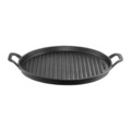 Tigaie grill Iron, Ambition, 30 cm, fonta, antracit
