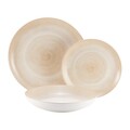 Serviciu de masa 18 piese, Playa, Ambition, ceramica, bej
