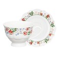 Set ceai / cafea 12 piese, Rosalia, Ambition, 200 ml, portelan, multicolor