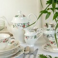Set ceai / cafea 12 piese, Rosalia, Ambition, 200 ml, portelan, multicolor