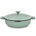 Tigaie adanca cu capac Fern, Ambition, 28 cm, 3.9 L, aluminiu, verde/negru