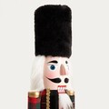 Decoratiune Spargatorul de nuci cu trestie Nutcracker, Homla, 50 cm, lemn, multicolor