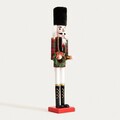 Decoratiune Spargatorul de nuci cu trestie Nutcracker, Homla, 50 cm, lemn, multicolor
