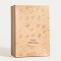 Calendar advent Santas Selections, Homla, 24 piese, bej