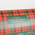 Calendar advent Santas Selections, Homla, 24 piese, verde