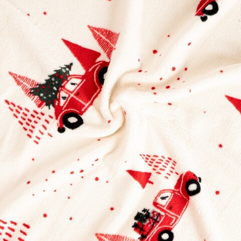 Patura Christimas Joy, Homla, 150x200 cm, poliester, multicolor