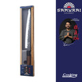 Cutit Sashimi, Samurai Gourmet by Rikito Watanabe si Cooking by Heinner, 24 cm, inox/lemn, maro