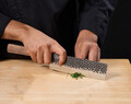 Cutit Nakiri, Samurai Gourmet by Rikito Watanabe si Cooking by Heinner, 18 cm, inox/lemn, maro