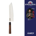 Cutit Gyuto, Samurai Gourmet by Rikito Watanabe si Cooking by Heinner, 23 cm, inox/lemn, maro
