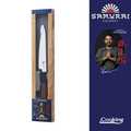 Cutit universal, Samurai Gourmet by Rikito Watanabe si Cooking by Heinner, 13 cm, inox/lemn, maro