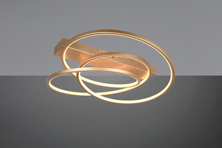 64x49x16 cm, Auriu, Plafoniera