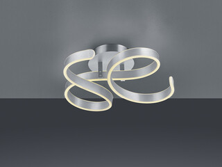 Argintiu lucios, Plafoniera