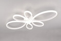Plafoniera Fly, TRIO, 83x45.5x7.5 cm, 32W, 1x SMD, metal, alb mat