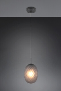 17.5x150 cm, Negru mat;Gri, Lustra