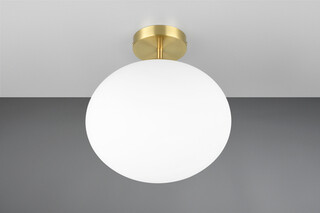 30x33 cm, Bronz mat;Alb, Plafoniera