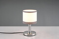 Lampa de masa Davos, RL, 12x22.5 cm, 10W, 1x E14, metal, gri/alb