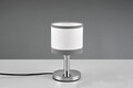 Lampa de masa Davos, RL, 12x22.5 cm, 10W, 1x E14, metal, gri/alb
