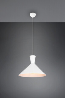 35x150 cm, Alb mat, Lustra