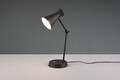 Lampa de masa Enzo, RL, 16.7x23.3x50.1 cm, 10W, 1x E27, metal, negru mat