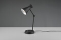 Lampa de masa Enzo, RL, 16.7x23.3x50.1 cm, 10W, 1x E27, metal, negru mat